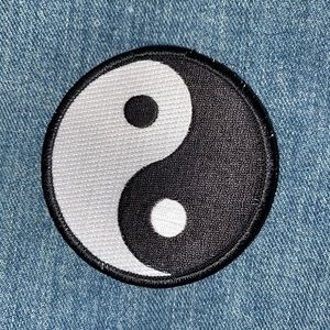 Yin & Yang iron on Patch ✌🏼
